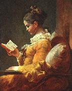 Jean-Honore Fragonard Young Girl Reading oil painting picture wholesale